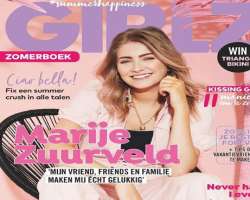 She was featured in the June 2020 issue of the Girlz magazine.